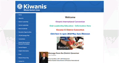 Desktop Screenshot of iikiwanis.org